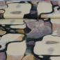Preview: Baumwolljersey Stones beige schwarz